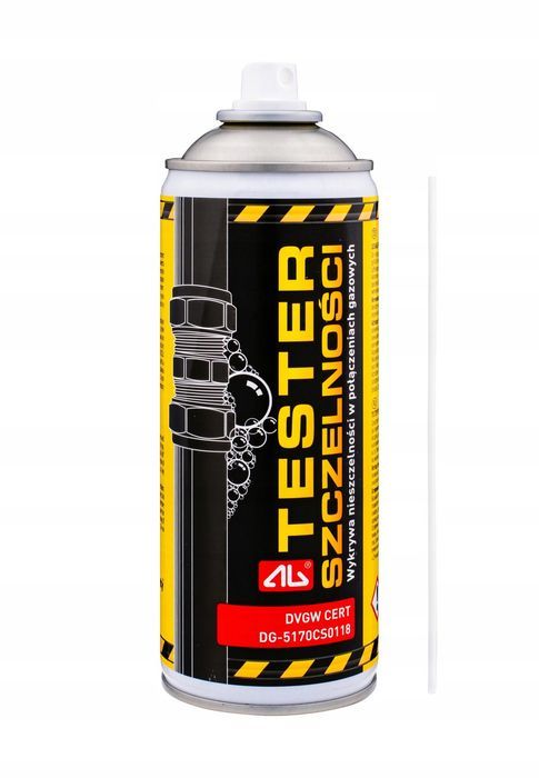 Tester Wykrywacz Szczelności Wycieków Powietrza Gazów Pianka Spray 400