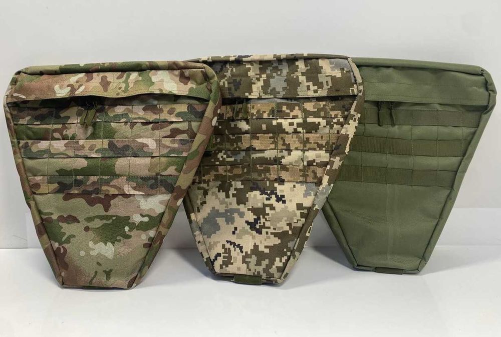 Напашники тактичні великі - 33 см. Є: піксель, олива, мультикам, чорні