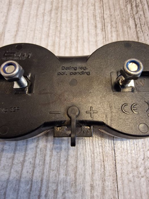 Lampka lampa rowerowa tylna na bagażnik BM Toplight Flat Plus przewód