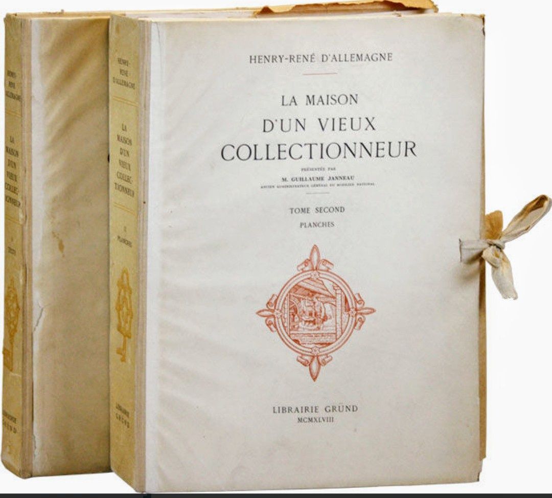 Raríssimo Livro La maison d'un vieux collectionneur