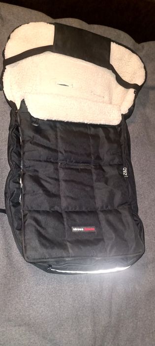 Зимовий конверт на візочок (коляску) сани, автокрісло, муфта на овчині