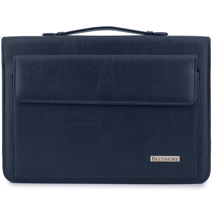 Biwuar neseser aktówka teczka organizer handlowca stylowa granatowa