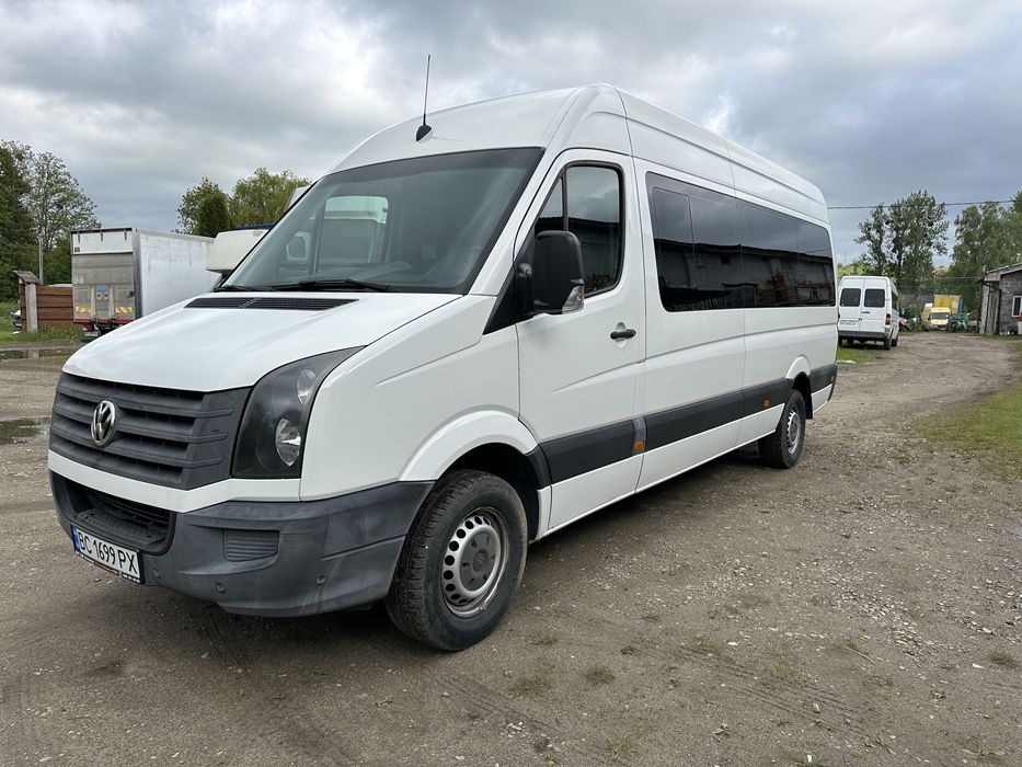 Volkswagen crafter lt 2012р 2.0тді 9 місць оригінальний пасажир