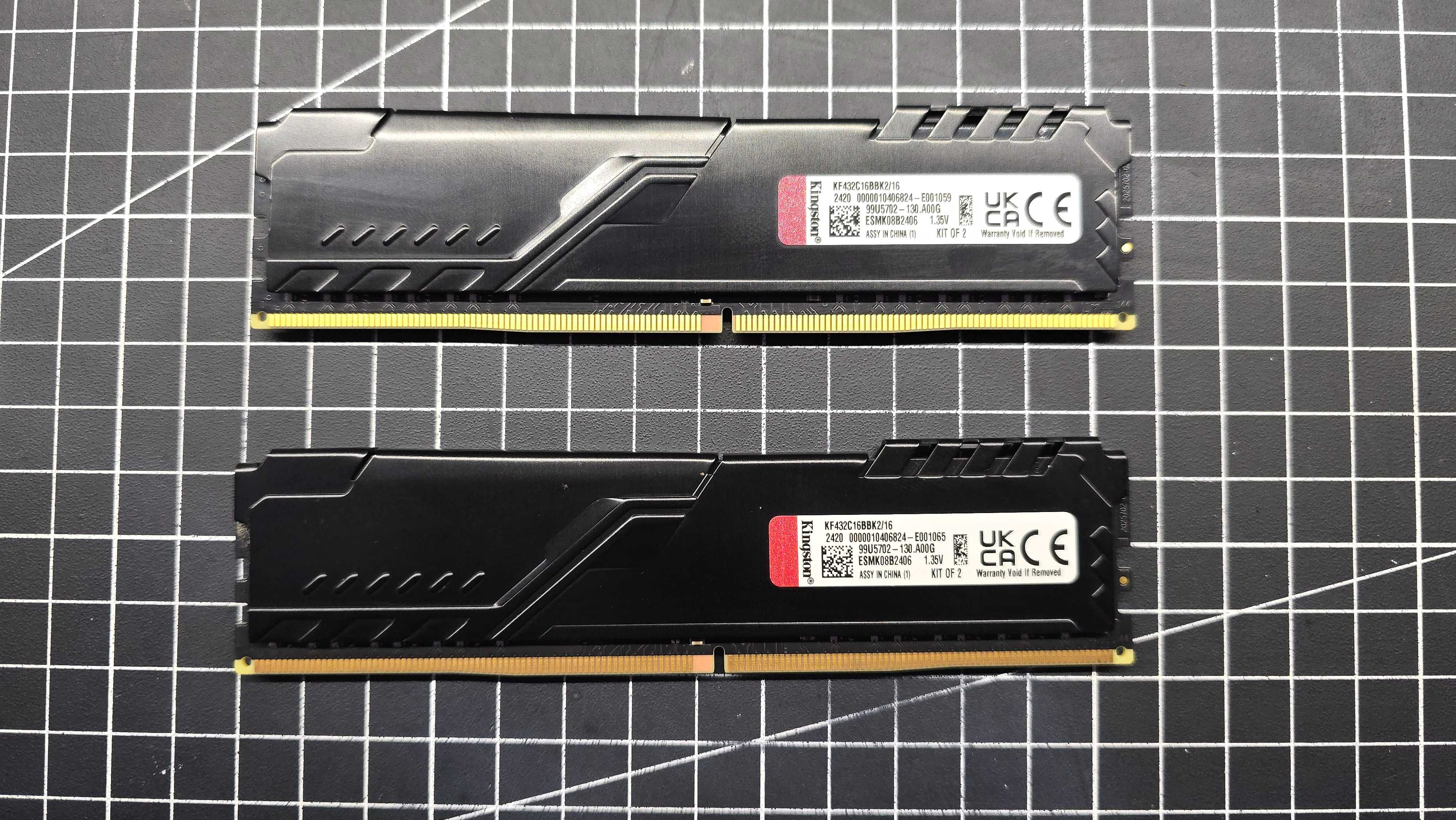 Pamięć RAM 32GB DDR 4 (4x8) 2x Kingston Fury, 2x ADATA Spectrix XPG