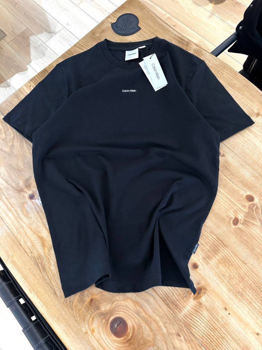 CALVIN KLEIN футболка мужская оверсайз унисекс черная оригинал