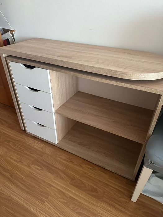 Secretária com módulo gavetas extensível Langager da jysk