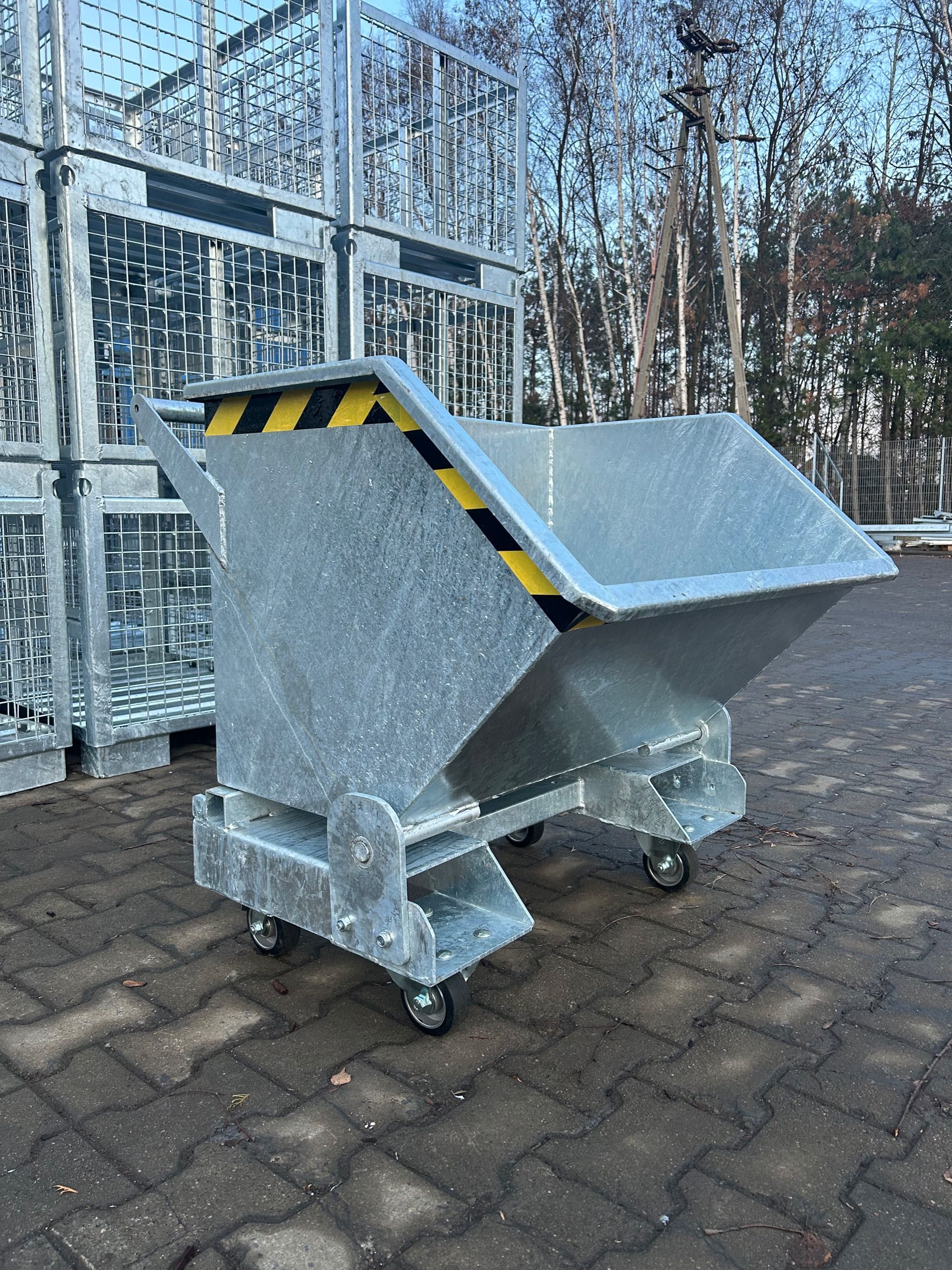 Kontener samowyładowczy / Koleba / Kontener ocynkowany 250L