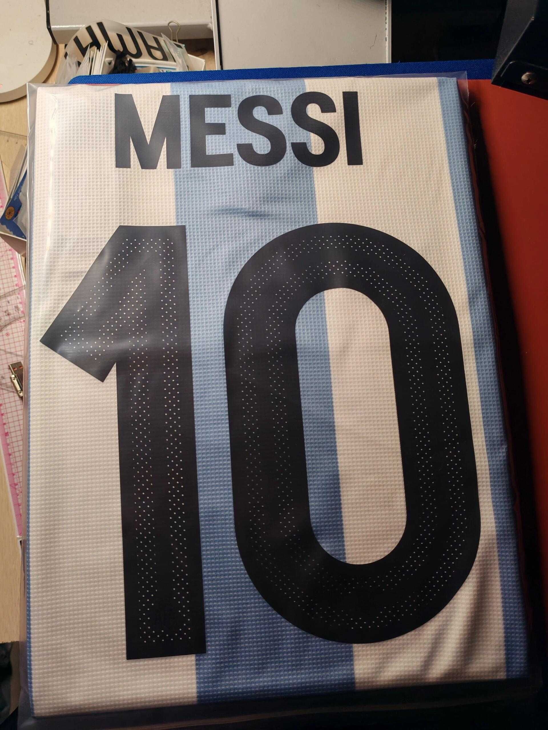 Argentina Home 50th Anniversary Edition Messi Football Jersey R.S
