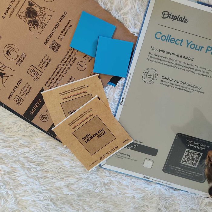 Obraz metalowy Displate- lakierowane wykończenie Wiedźmin Geralt