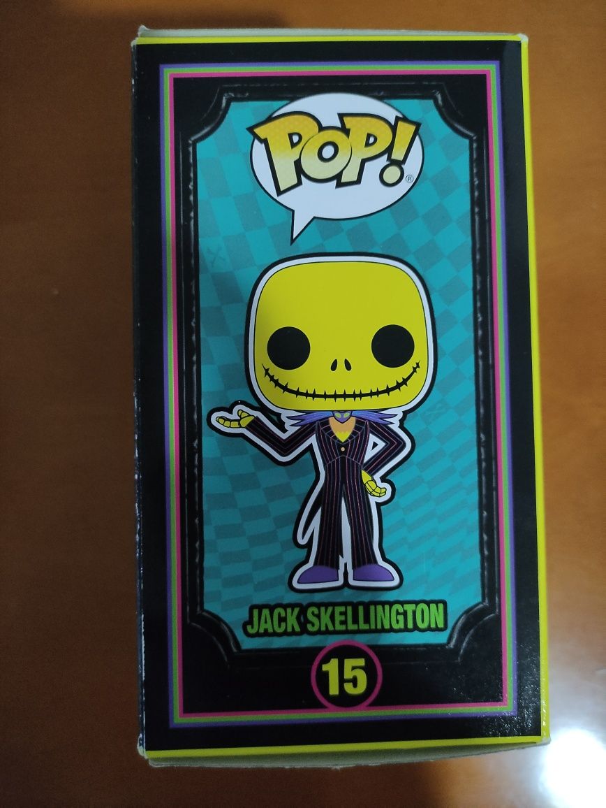 Funko Pop Black Light Jack Skellington