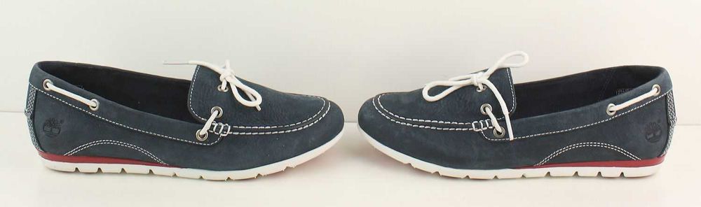 TIMBERLAND - bardzo wygodne mokasyny ze skóry ROZM.37,5