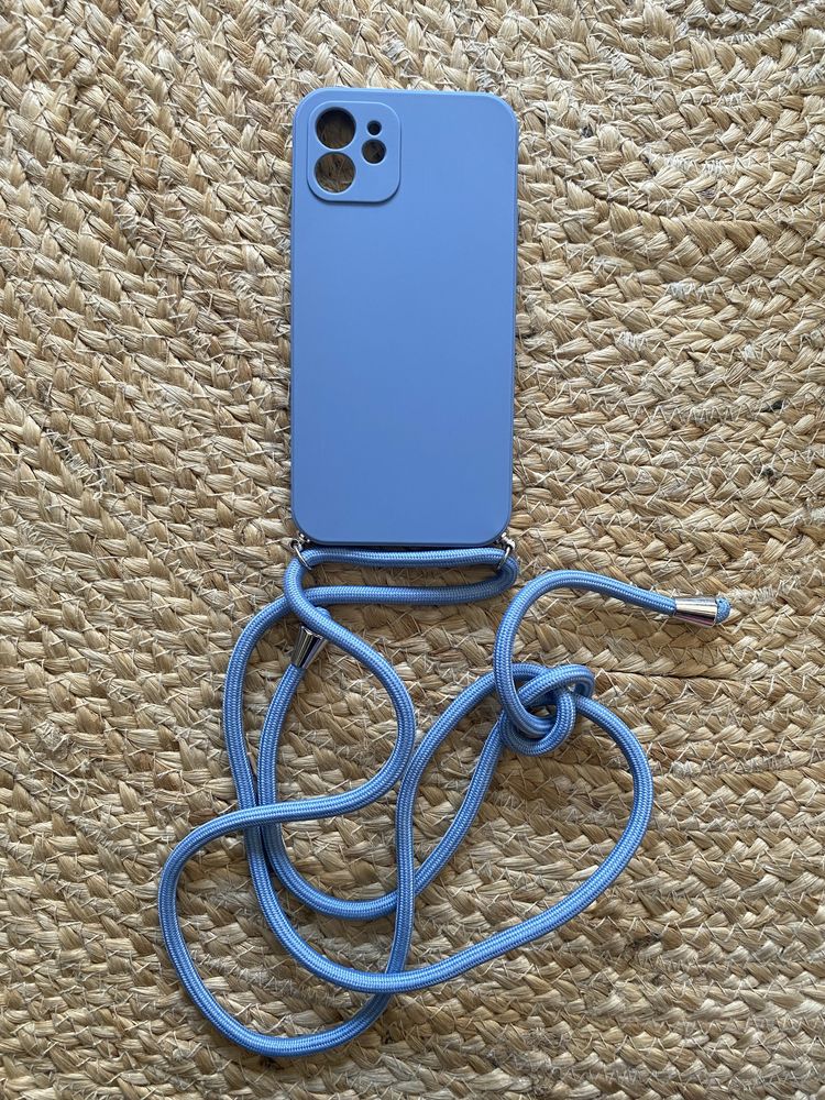 Capa azul para Iphone 12