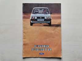 Prospekt Ford Fiesta MK1 1976 - 1983