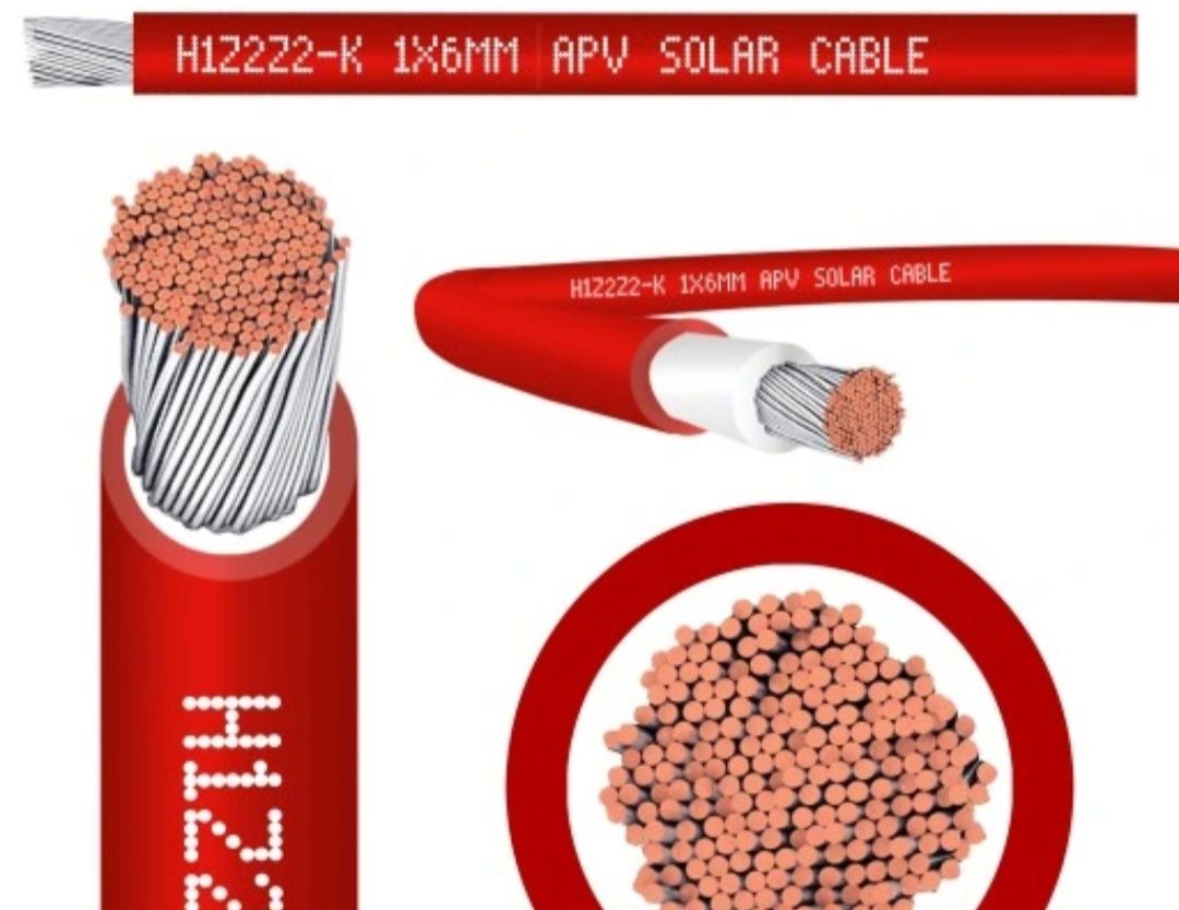 H1Z2Z2-K !kabel solarny 6mm2! kazda ilość cze