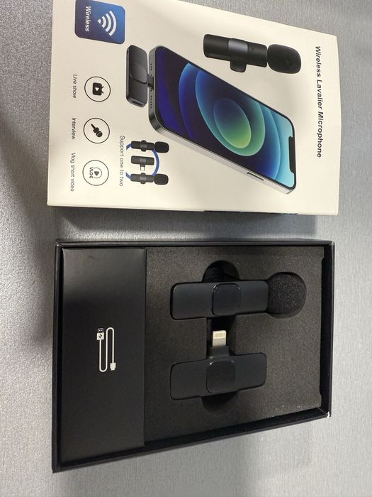 Мікрофон петличний бездротовий