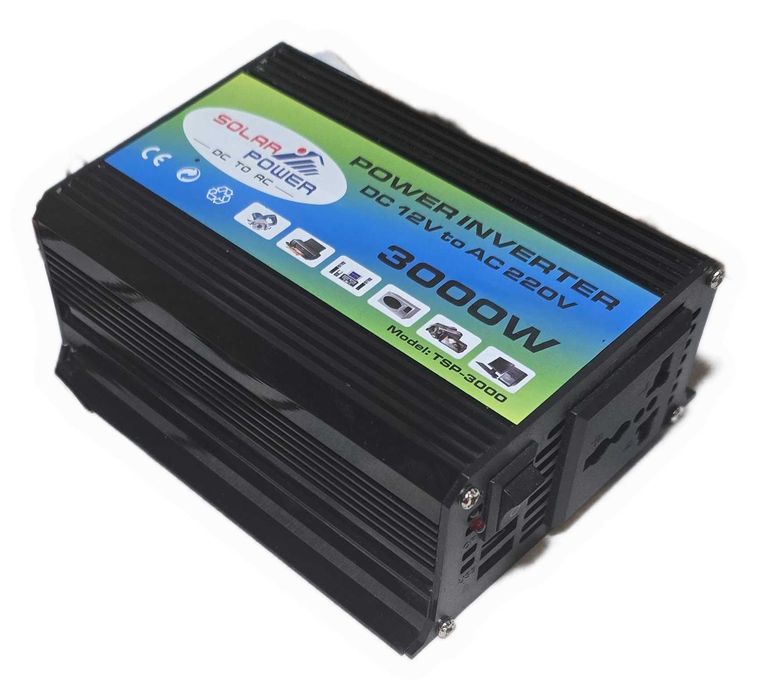 Інвертор 12 В / 220 В, номінальна потужність 300 W