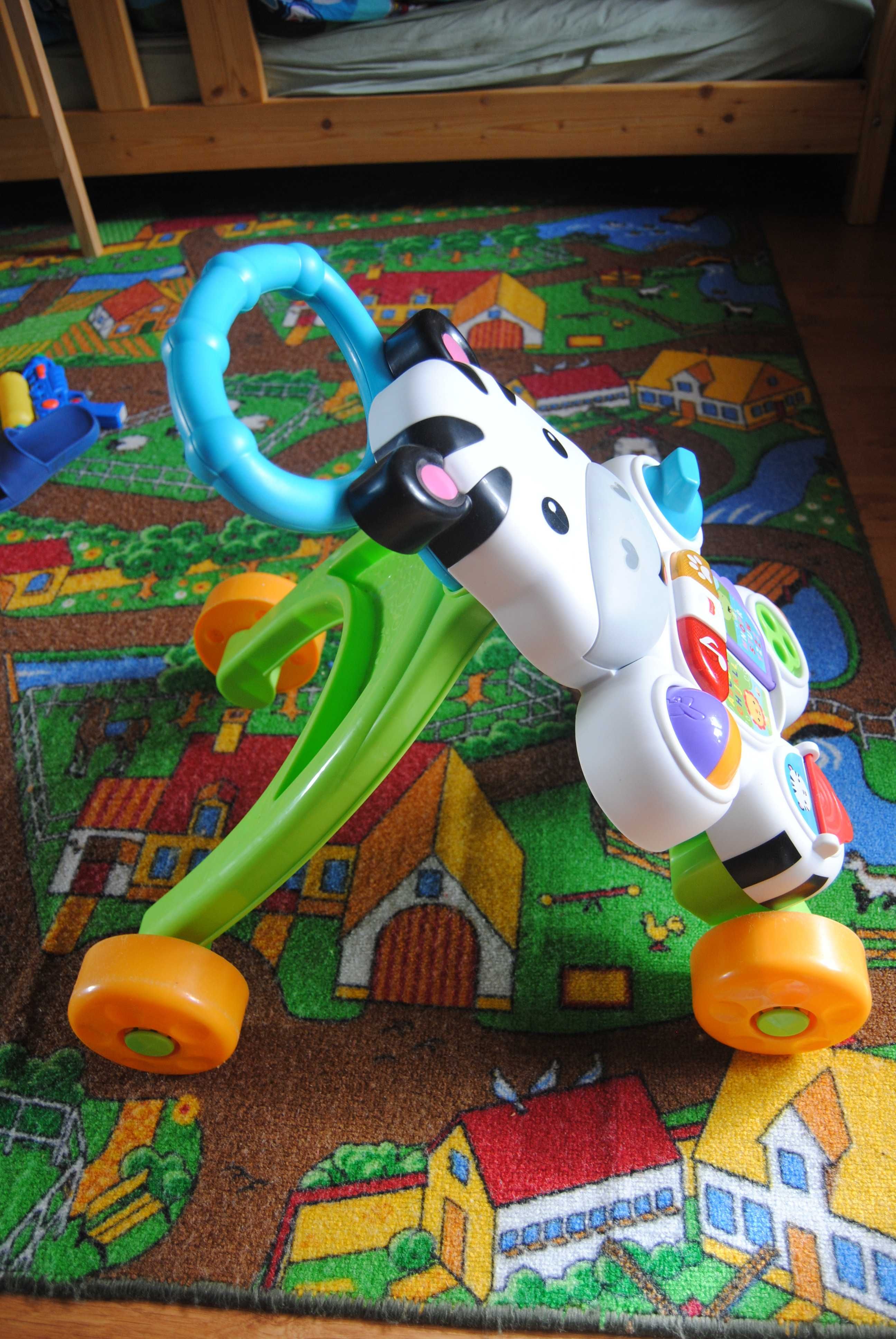 Chodzik Fisher Price Zebra DPL53 pchacz wielokolorowy