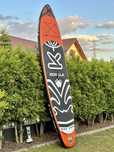 Deska SUP Kohala 12”0 366cm ZESTAW pompka wiosło statecznik pomarańcz
