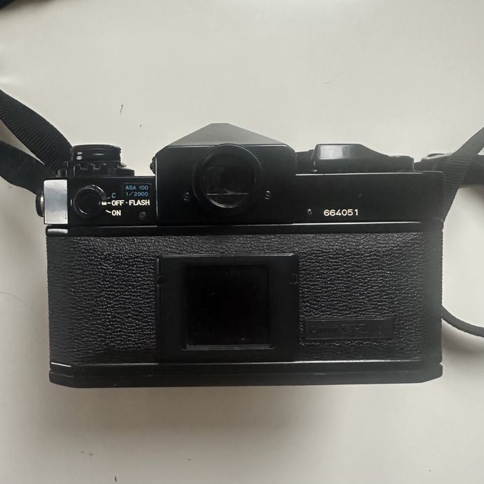 Canon f1 + canon fd scc 50mm f1.4