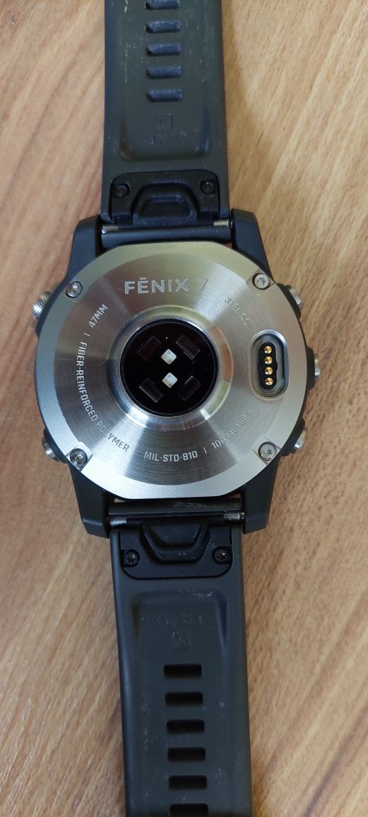 Zegarek sportowy Garmin Fenix 7 grafit/srebrny +3 paski