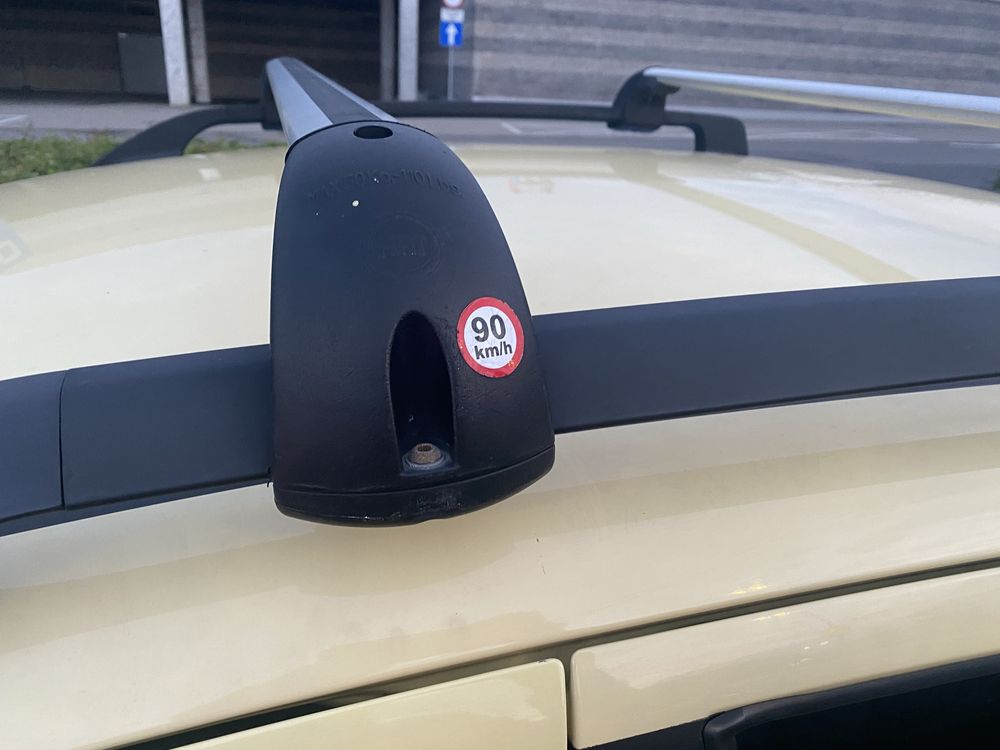 Bagażnik dachowy/poprzeczki relingów Fiat Panda