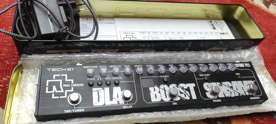 Fly rig tech21 Paul Landers preamp