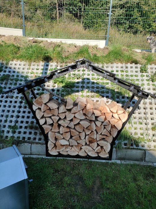 Stojak na drewno do Sauny Balii