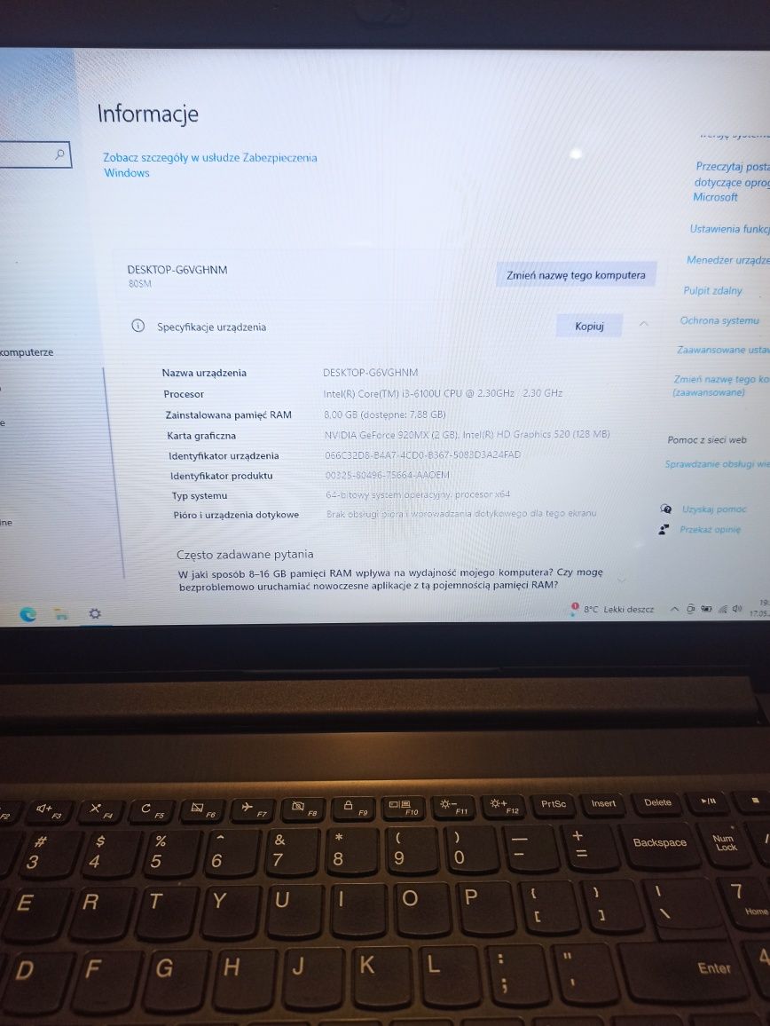 Laptop Lenovo Ideapad