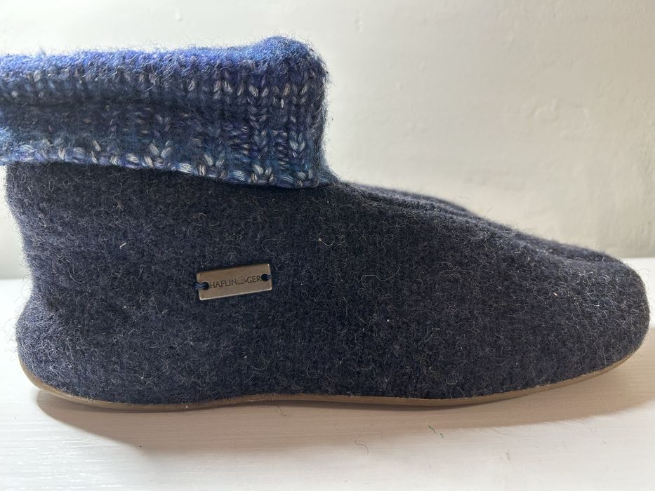 Haflinger шерстяні тапочки тапки 40 р уст див