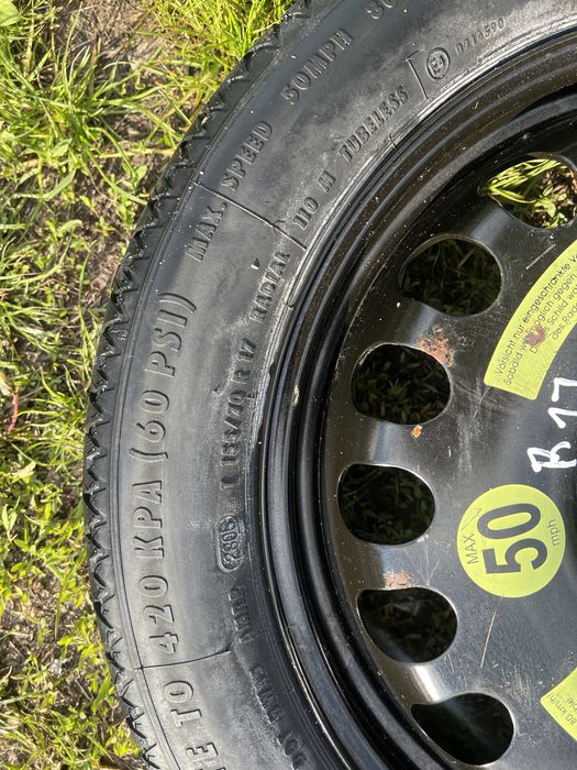 Докатка запаска 5х112 R17 R18 Mercedes Мерседес Audi ауді