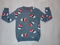 Sweter swiateczny, Mikolaj, swieta S