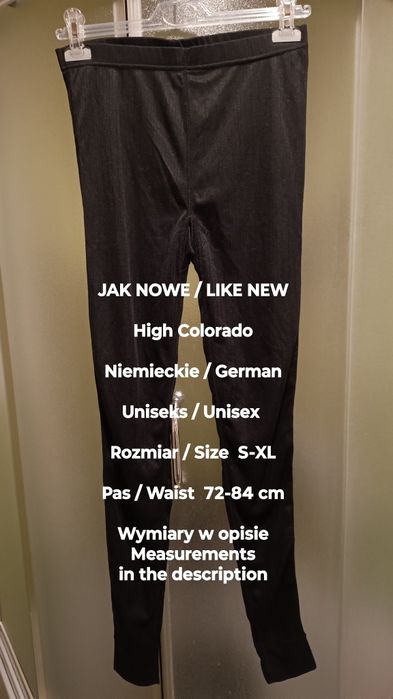 High Colorado  Niemieckie kalesony / leginssy, Uniseks, Rozmiar S-XL