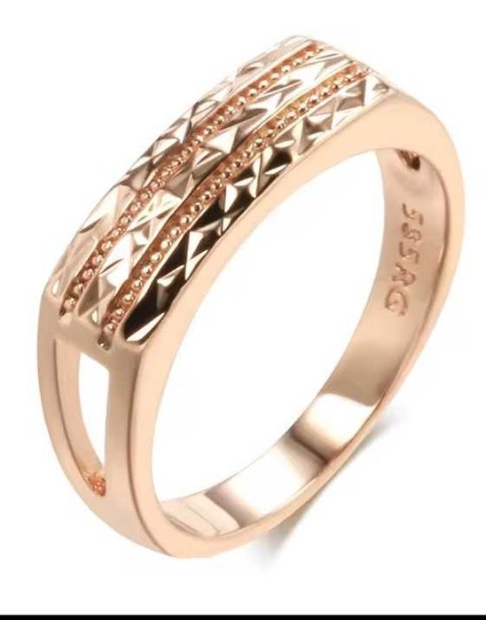 Серьги и кольцо 585п родій