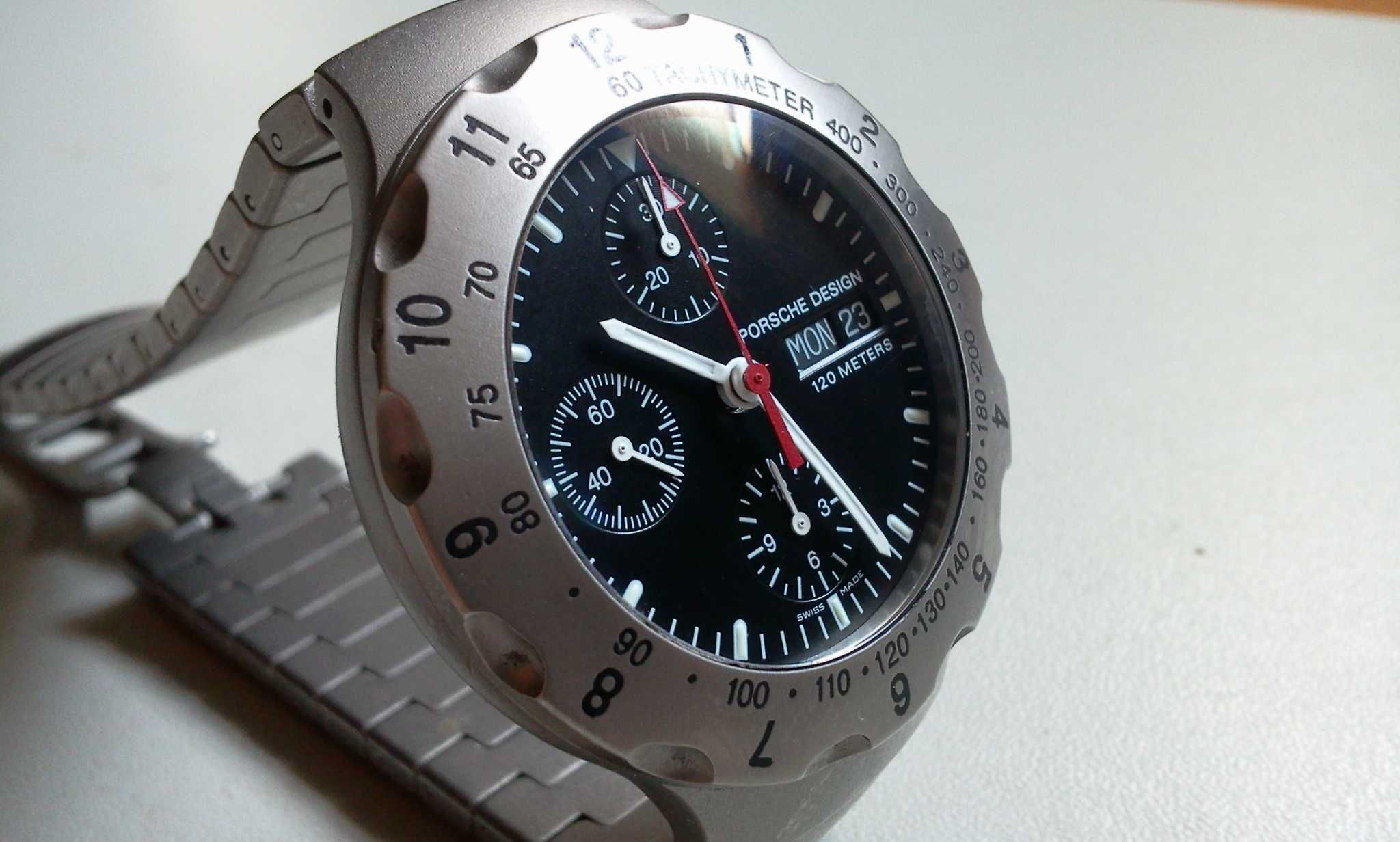PORSCHE - DESIGN - tytan- chronograf zegarek