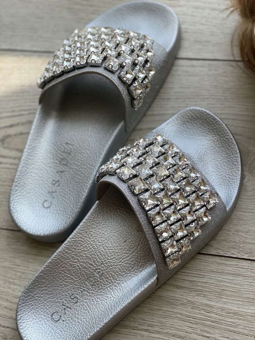 Брэндовые шлёпанцы Casadei Италия Оригинал.