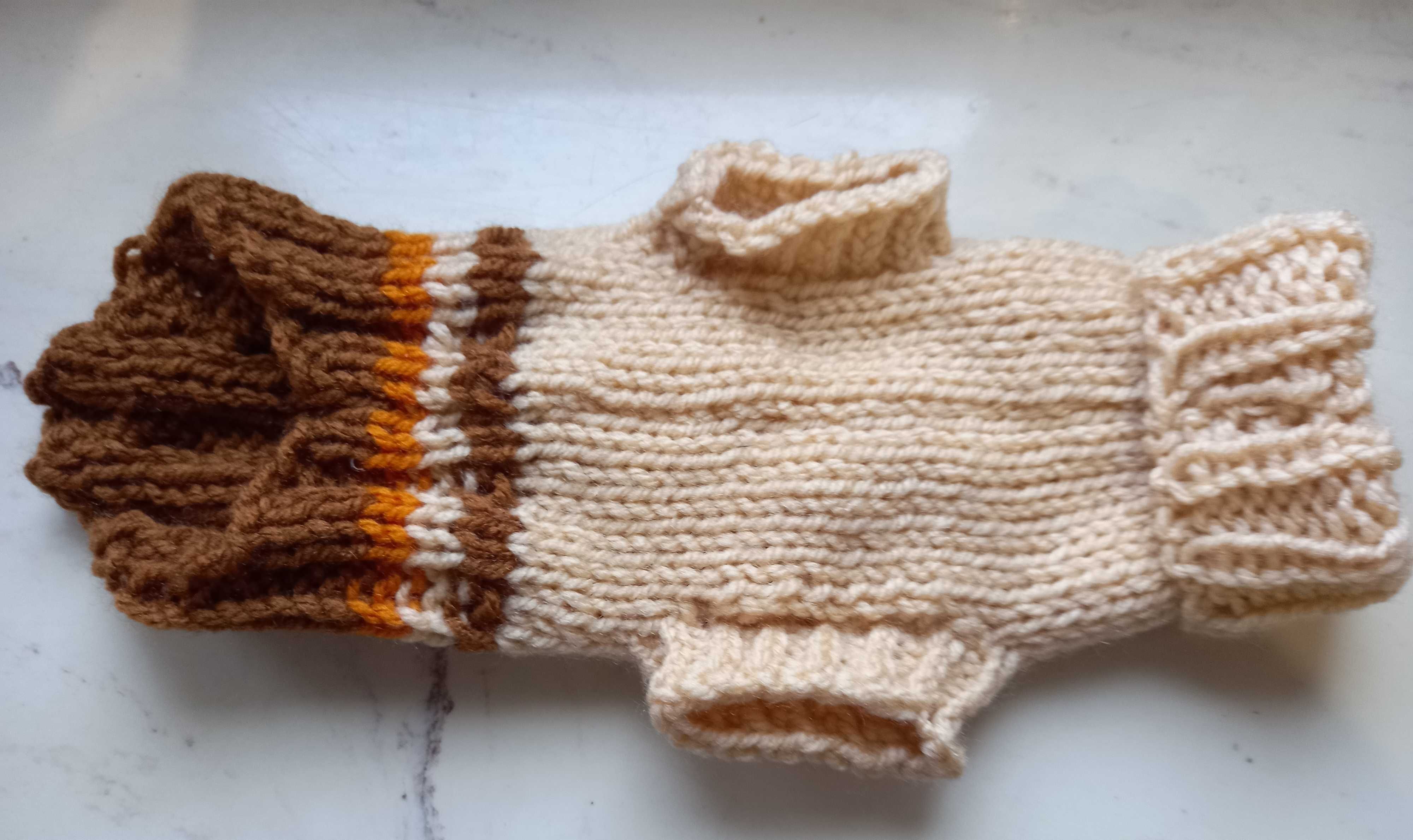 ubranko sweterek dla psa kota xxs dł 18 cm/ szer. 23 cm