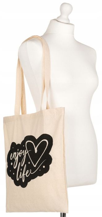 bawełniana torba typu shopper bag