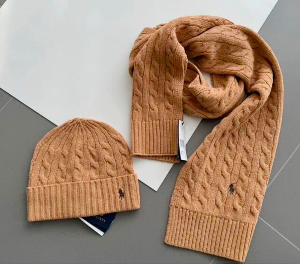 Zestaw czapka szalik Polo Ralph Lauren