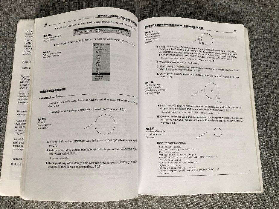 AutoCAD LT 2000i PL Ćwiczenia praktyczne