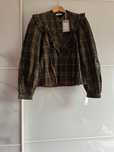 Marc O’ Polo bluzka w stylu Vintage z falbankami