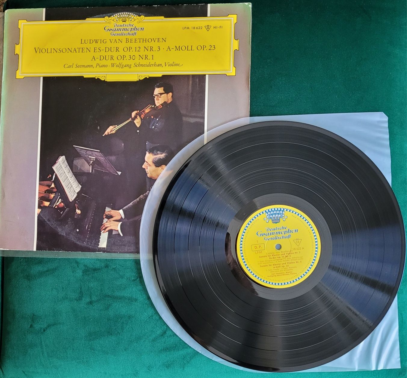 8 Discos vinil MUSICA CLÁSSICA D. Grammophon  Lote 1