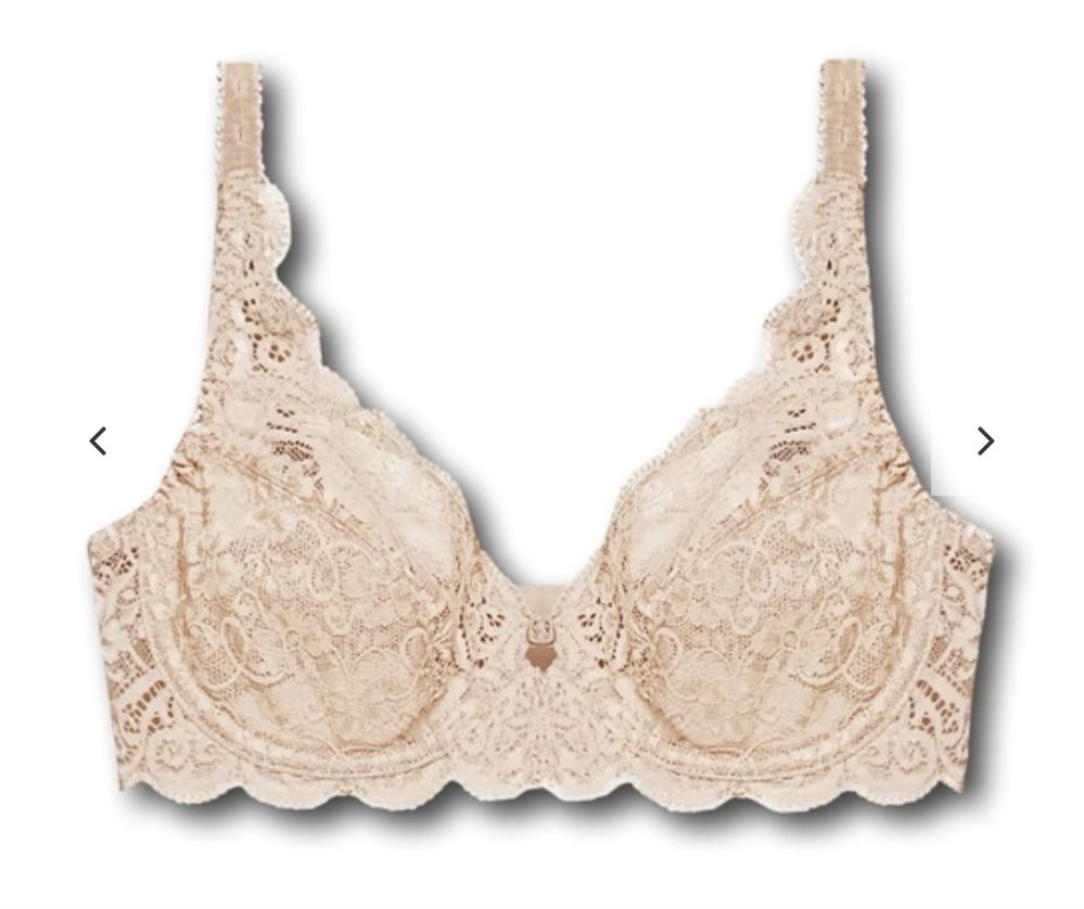Triumph stanik amourette stanik koronkowy cielisty duzy 80G