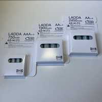 АКБ типу АА та ААА Ladda (Panasonic) з ІКЕА та зардний пристрій