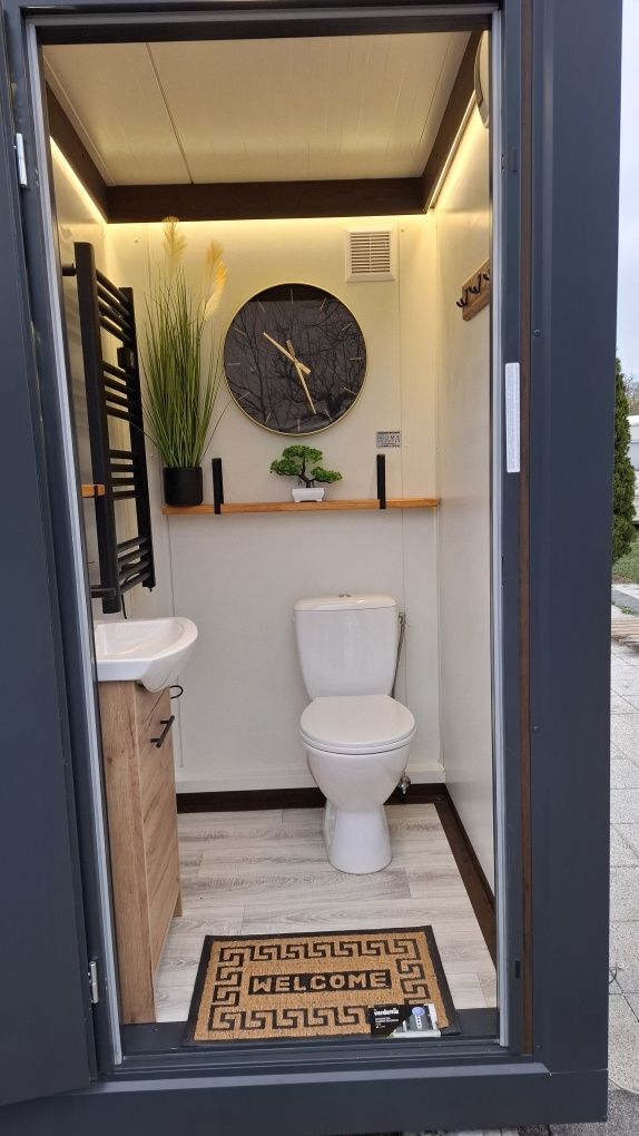 Kontener Pawilon Sanitarny Łazienka WC