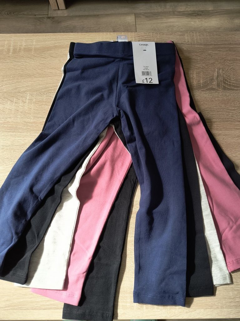 Legginsy dla dziewczynki rozmiar 98-104