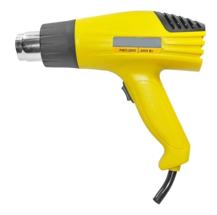 Фен промышленный 3000Вт Кейс С насадками Строительный Технический