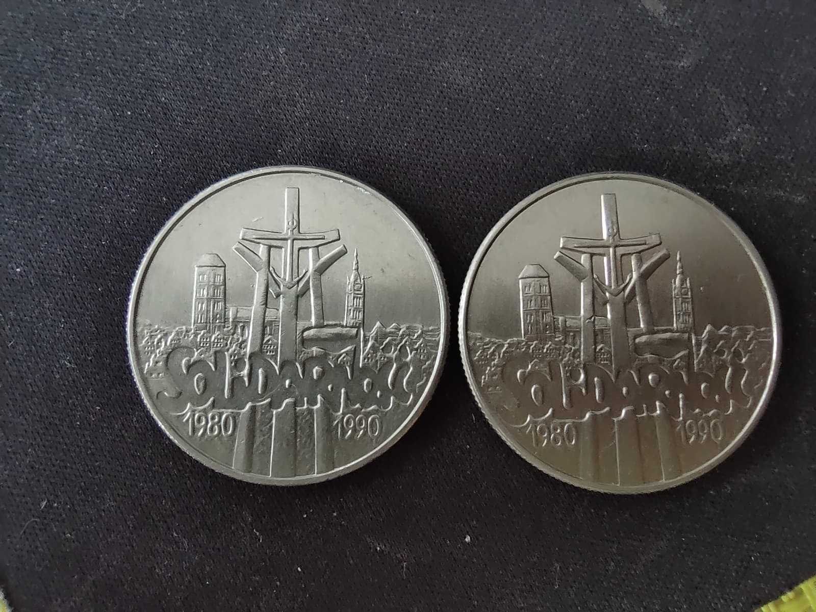 Moneta Solidarnosc 1990 - 10.000 zł - 2 sztuki