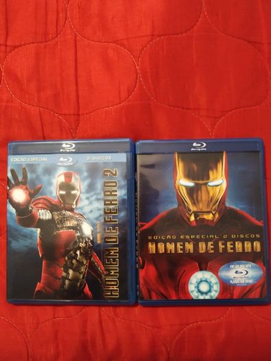 Coleção dois filmes do "Homem de Ferro"
