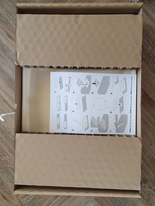 Umywalka nablatowa prostokątna Rima 2.0 (60 x 40) NOWA!