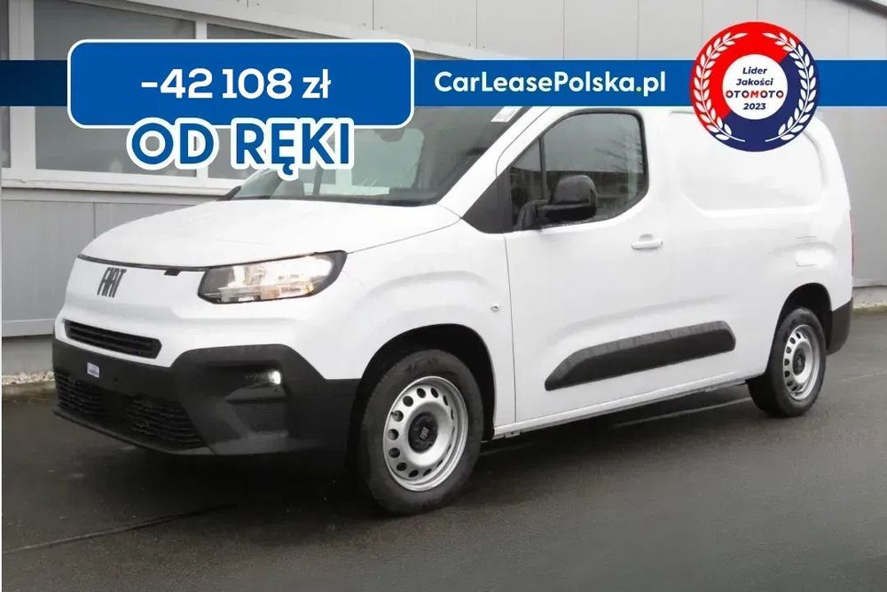 Fiat Doblo Maxi Van L2  Podwyższona ładowność • Od ręki • Duży rabat • 5 poduszek